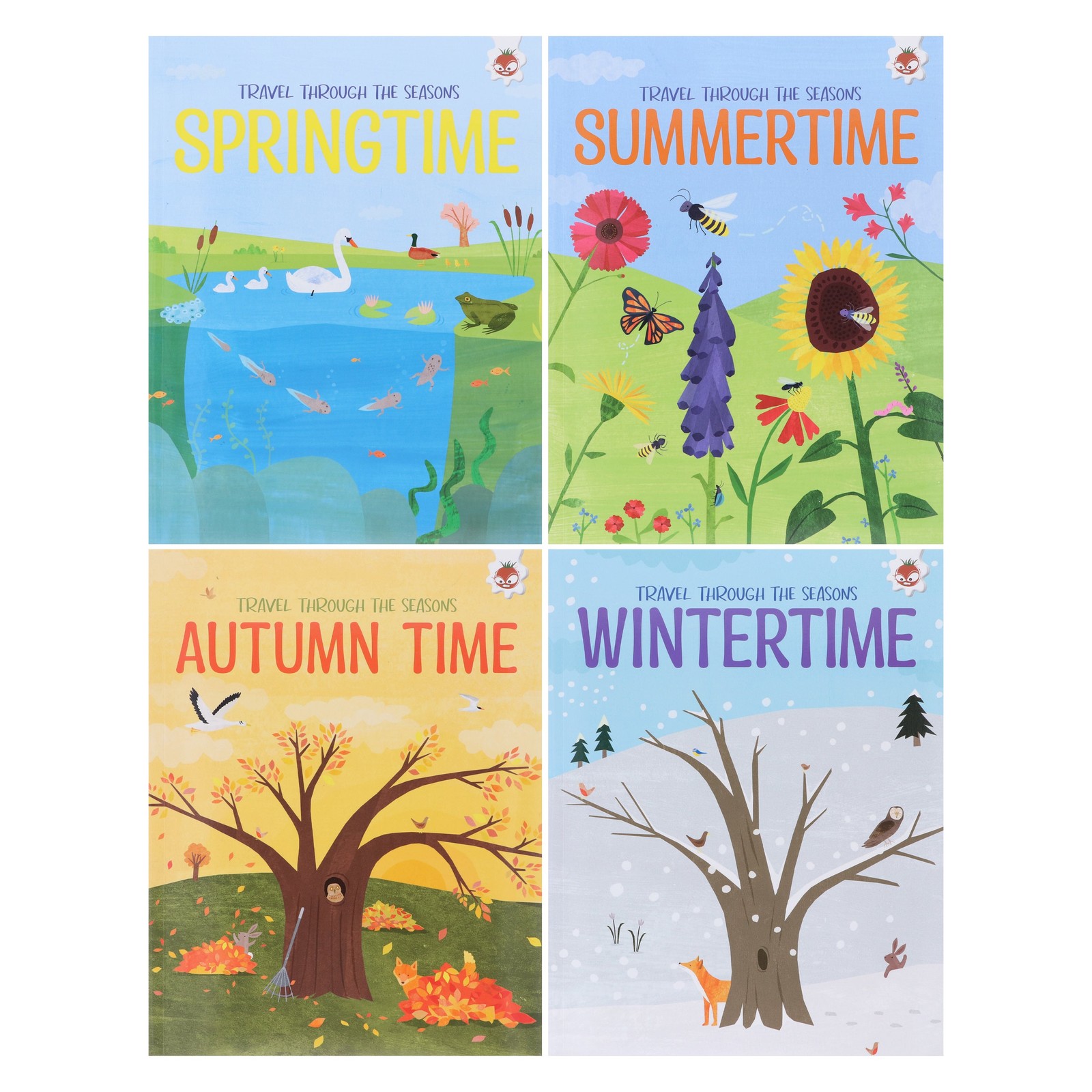 Travel Through The Seasons Series by Annabel Griffin 4 Books - Ages 5+ PB