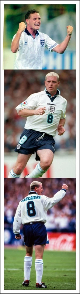 PAUL GASCOIGNE GAZZA BOOKMARKS