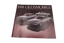 1981 OLDSMOBILE Sales Brochure Promo Booklet Catalog - Cutlass Cruiser Omega