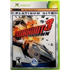 Burnout 3 Takedown Platinum Hits - Microsoft Xbox Tested 1Y Guarantee