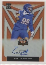 2020 Leaf Valiant Orange 24/50 Curtis Weaver #BA-CW1 Auto 0c6