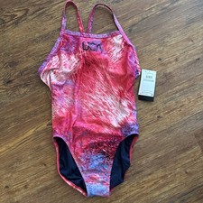 Nike Swim Women's HydraStrong USA Racerback One-Piece Swimsuit 36/Medium