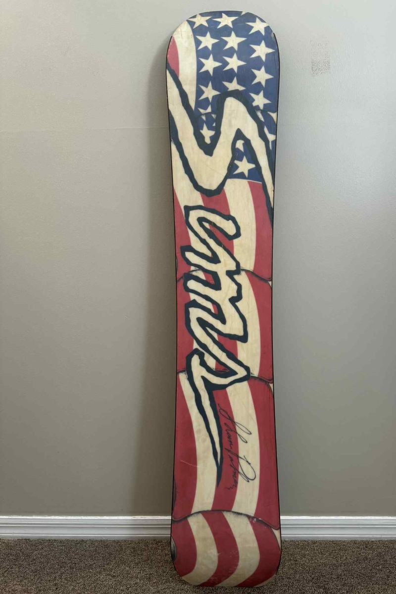 SIMS Shaun Palmer CLOWN 157cm Snowboard Rare Classic Collector