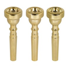 3C 5C 7C Trumpet Mouthpiece Instrument Mouthpieces, Gold-plated Trumpet Mouth...