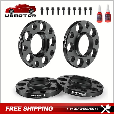 #ad 4PCS 72.56mm Wheel Spacers w Bolts 5x120mm For BMW 320i 335i 428i 528i M3 M6 $78.89