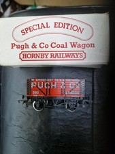 Hornby Railways OO Gauge R010 Special Edition Boxed Pugh & Co Coal Wagon