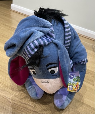 Disney Eeyore Stofftier/Teddybär ca. 17 Zoll abnehmbarer Schwanz Winnie Puuh