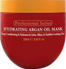 Hydrating Argan Oil Hair Mask and Deep Conditioner for Dry or Damaged Hair (8.45
