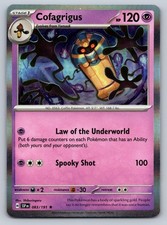 Carta Pokemon Cofagrigus 083/191 Holo Rara Scintille Urgenti - NM