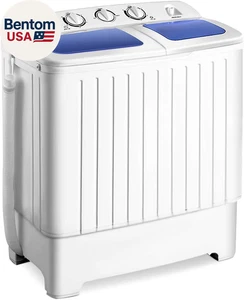 Portatif Mini laveuse la baignoire jumelée compacte 20Lbs Lave-linge Espagne Spinner Portab