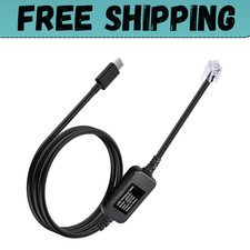 USB-C to RJ11 Radar Detector Cable   Compatible with Uniden R1/R3/R7, Escort Max