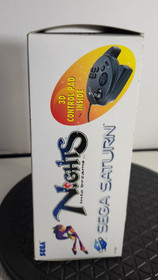 Nights Into Dreams (Sega Saturn) COMPLETE w/ Box manual game control pad EUC