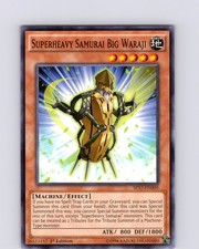 Yu-Gi-Oh TCG Superheavy Samurai Big Waraji SP17-EN009 1st Edition Common NM
