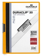 Image of Durable DURAClip 30 A4 Clip Folder Holds Up to 30 Sheets of A4 Paper Robust