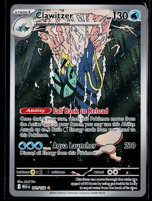 ME01: Mega Evolution #141/132 Clawitzer