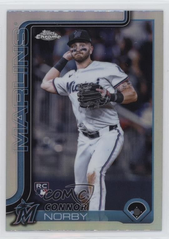 2025 Topps Chrome Refractor Connor Norby #199 2k3