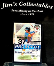 2025 Panini Prospect Edition Travis Bazzana Black Velocity Holo #/39