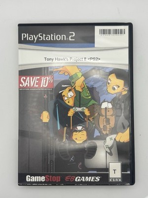 Tony Hawk's Project 8 (Sony PlayStation 2, 2006) No Manual