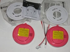 TWO (2) Kidde Hardwired Smoke Detector with Battery Backup & LED (20SAR) NO BOX