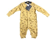 NEW INFANT GIRL'S 0-3 Month MODERN MOMENTS BY GERBER Onsie COVERALL Yellow (GM2)