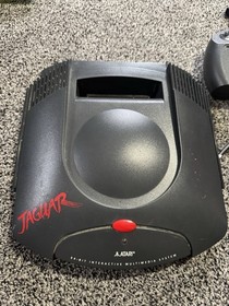 Atari Jaguar Black Console Tested Works Complete