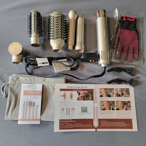 MESCOMB 5 in 1 High-Speed Hot Air Styler & Dryer, Model SM-5319, New In Box - Picture 10 of 10