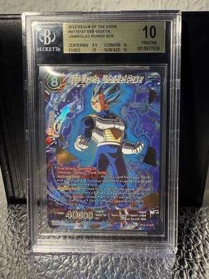 Dragon Ball Super SSB Vegeta, Unbridled Power SCR BGS 10 Realm Of The Gods