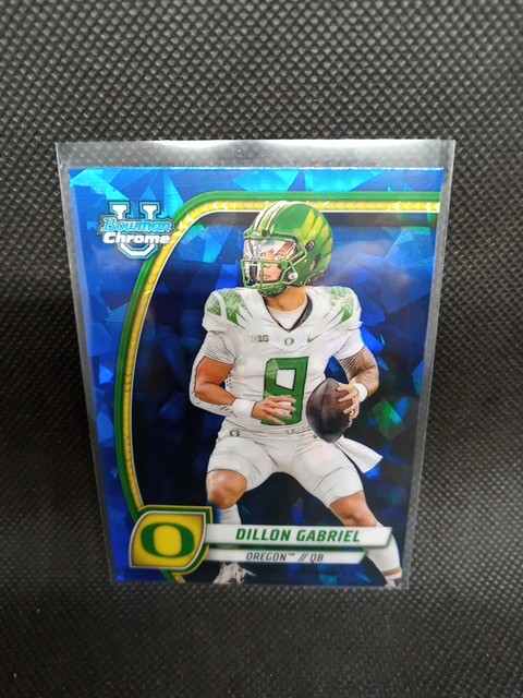 Dillon Gabriel 2024 Bowman University Chrome Sapphire Edition #3 