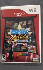 SNK Arcade Classics Vol. 1 Nintendo Wii W/ Case Manual Fatal Fury King Fighters