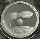 Apollo 11 50th ANNIVERSARY Earth Bound  1 oz Silver Round