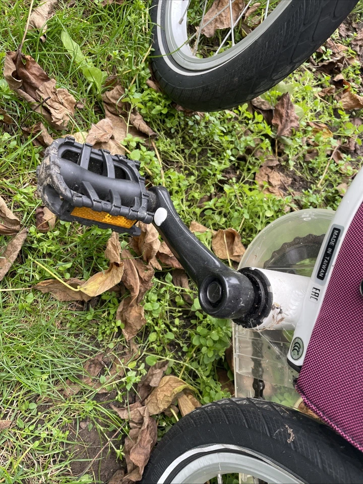 Fahrrad/Laufrad BMW Kidsbike 14 Zoll Kinderfahrrad Lila - Bild 4 von 4