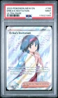 2023 POKEMON MEW EN-151 ULTRA RARE #196 ERIKA'S INVITATION PSA 9