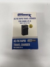 LP-E6 Battery Charger AC Adapter for 6D, 7D, 60D, 5D Mark III, 5D Mark II