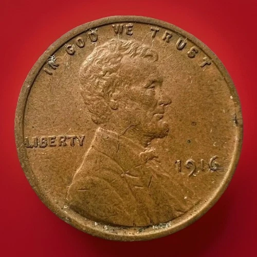 1916-P Fine Lincoln Wheat Cent “Best Value On eBay “ FAST SHIPPING