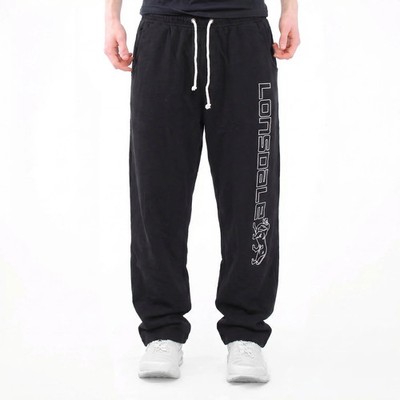 Lonsdale Jogginghose Jogger Sweatpants Schwarz Weiß Loose Fit