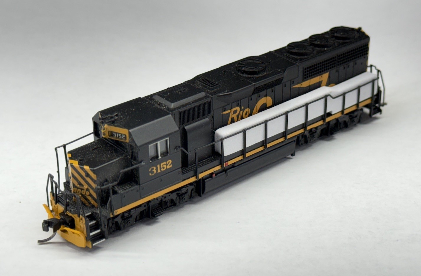 N Scale Atlas Rio Grande DRGW EMD GP40 W/DCC&Sound #3152 Diesel Loco Train UP