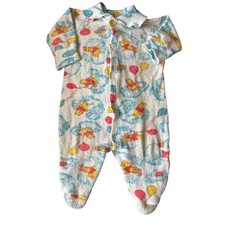 Sears Winnie The Pooh Baby Sleeper 1B 14-17 Lbs Terry Cloth Footed AS IS Vintage
