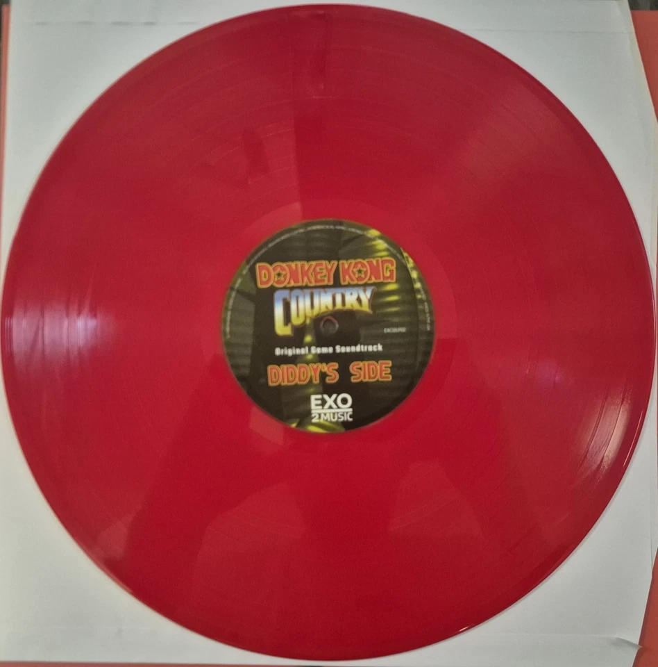 Donkey Kong Red Vinyl LP Orginal  Game SOUNDTRACK Limited Edition - Bild 4 von 4