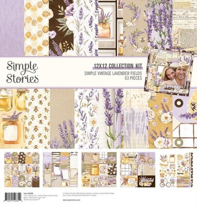 Simple Stories ~ SIMPLE VINTAGE LAVENDER FIELDS ~ Collection Kit
