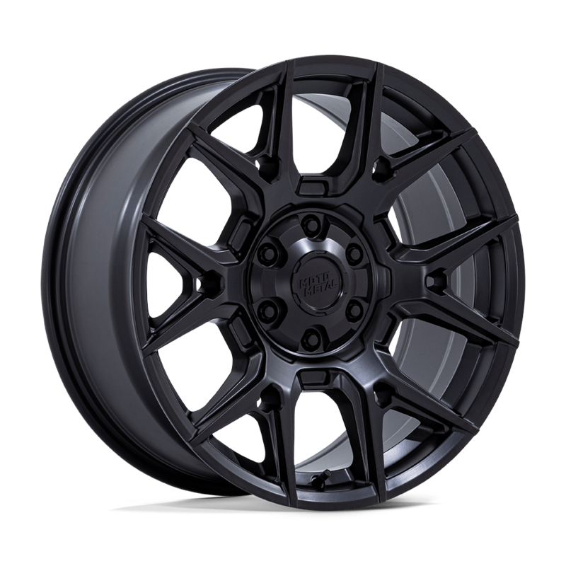20 Inch Matte Black Rims Wheels Moto Metal MO813 Mason 20x9 6x5.5