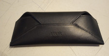 Christian Dior Soft Leather Eyeglasses Case Fold Closure