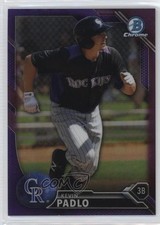 2016 Bowman Chrome Prospects Purple Refractor 85/250 Kevin Padlo #BCP23 6z2