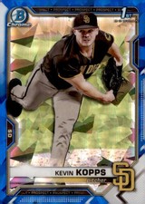 2021 Bowman Draft Sapphire Edition #BDC-7 Kevin Kopps