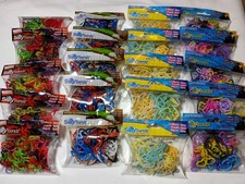20 Packs Sillybandz W/24 Bandz Each Silicone Bracelets Marvel Baseball Justin