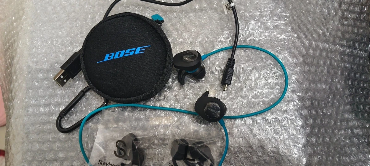 Bose Soundsport Blue Headphones for Sale - eBay