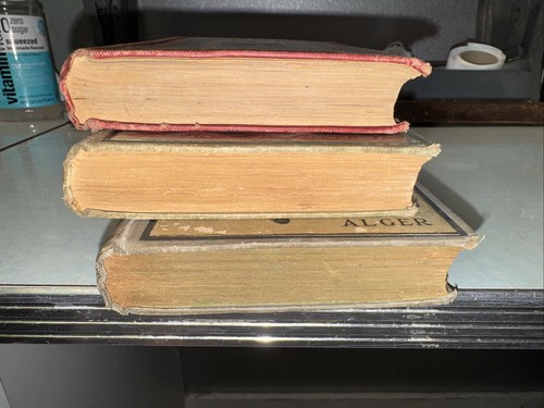 HORATIO ALGER, JR. LOT OF 3 HURST & CO. Early 1900s Hardcover - Picture 9 of 12