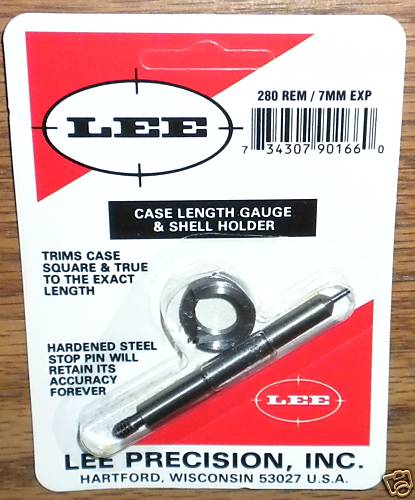 260 Rem Case Length Gauge & Shellholder (LEE