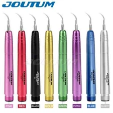 Colorful Dental Air Scaler with 3 Tips Teeth Cleaning Handpiece Whiten Tooth 