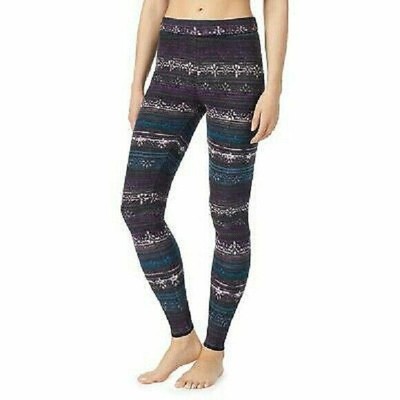CUDDL DUDS FLEECE LEGGING, FAIRISLE 