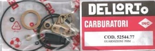 Dellorto PHM with pump, suffixes H L M P R T S Z carburetor gasket set  52544-77